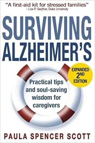 A book cover with the title of surviving alzheimer 's.